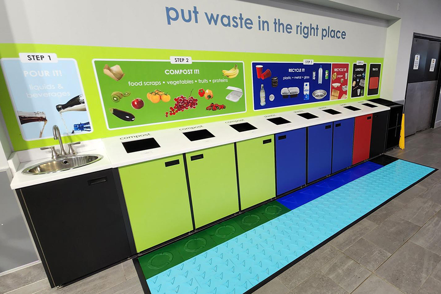 Thiết kế dễ tiếp cận giúp trạm tái chế trở nên toàn diện hơn