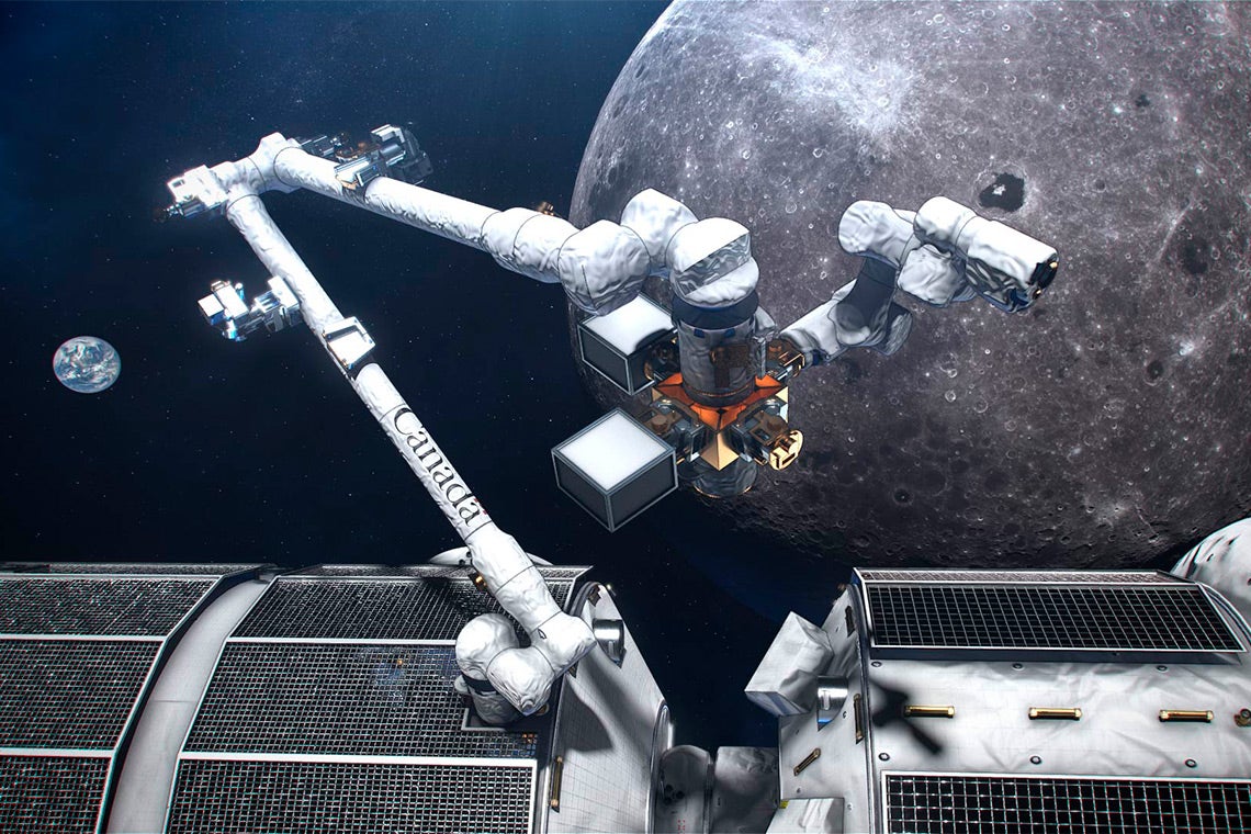 U of T alum giúp chuẩn bị Canadarm3 cho quỹ đạo mặt trăng